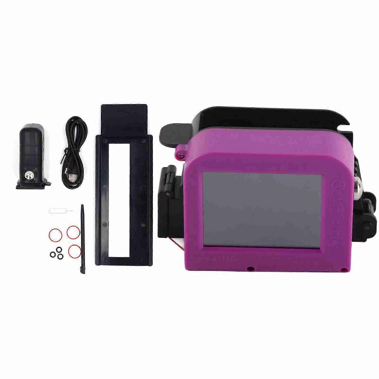 Imprimante portable amovible portable Mini machine de codage à jet d’encre intelligente pour le code QR de la date de production