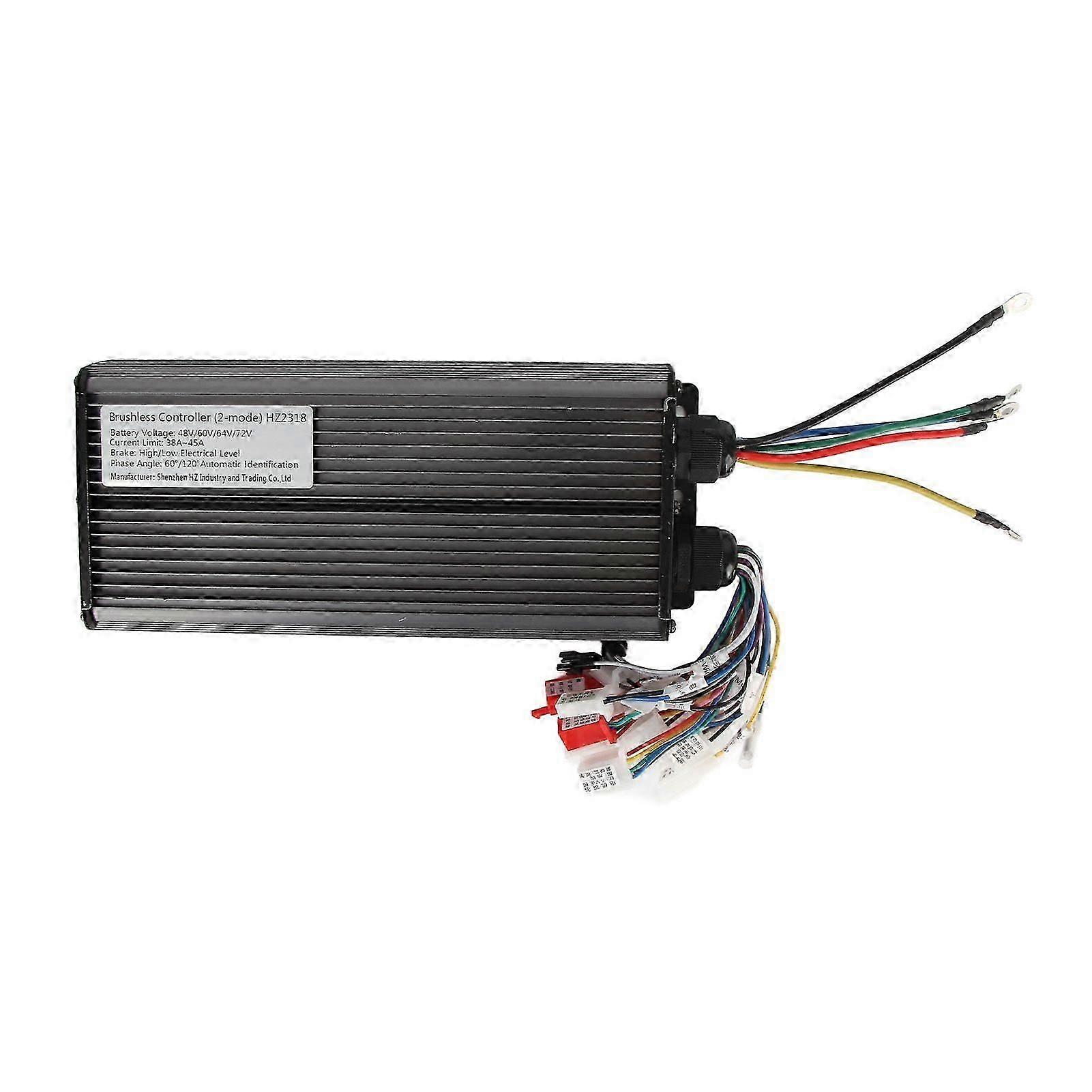 48V 60V 64V 72V 2000W 18 Tube Aluminium Alloy Electric Bike