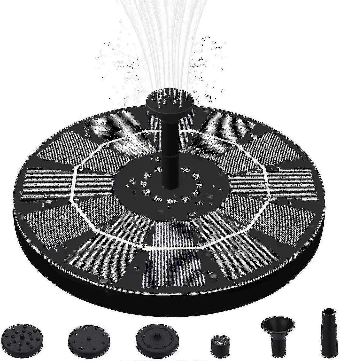 ソーラーファウンテンポンプ - 太陽光発電付きフローティングウォーターフィーチャーポンプ - GSL