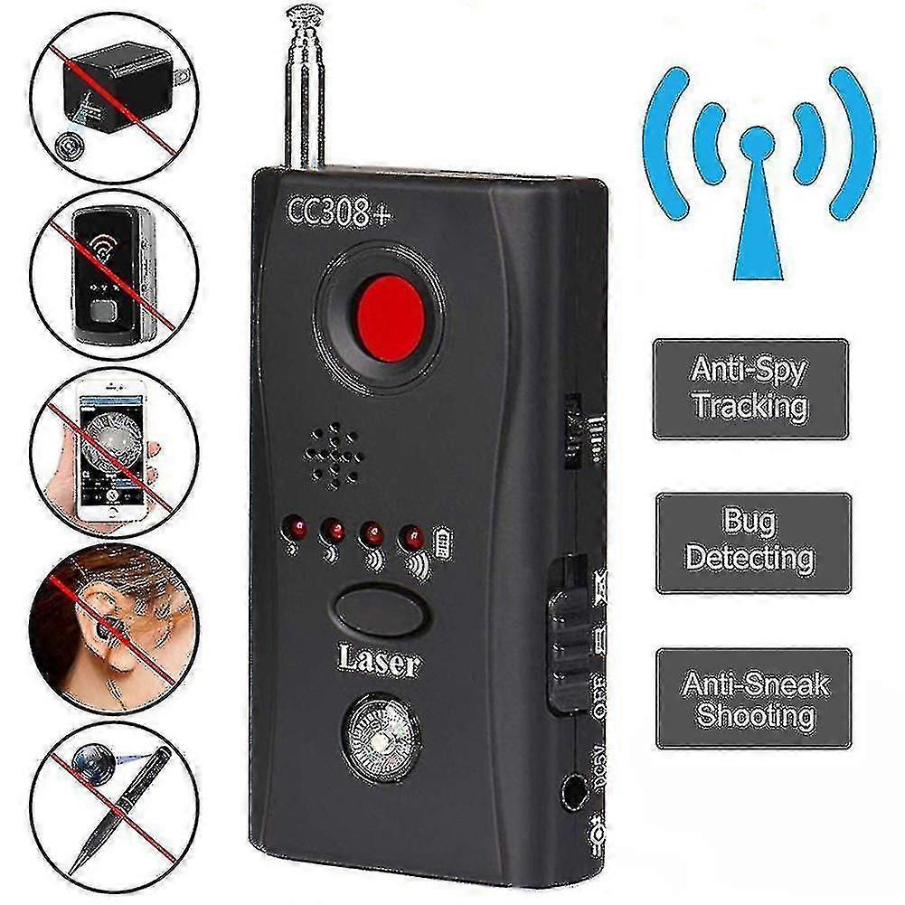 Cc308 Multifunktions-Funkkamera-Objektiv-Signaldetektor + Funksignaldetektor - Full-Range-Kamera Wifi RF Gsm Gerätefinder R30