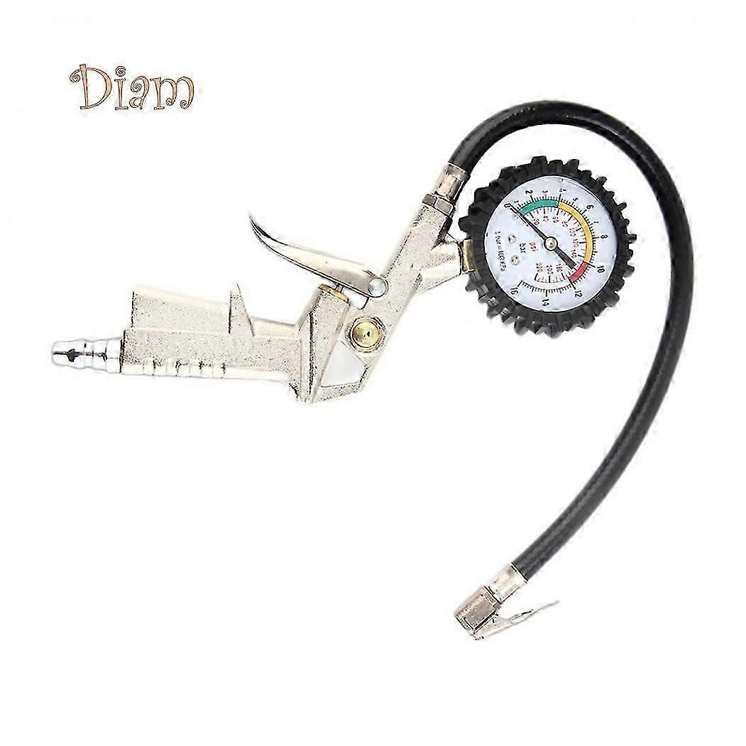 Unbrand B-Bay HD Air Pneu Gonfleur avec cadran Jauge Auto Camion Vélo Compresseur Pistolet Type Acce