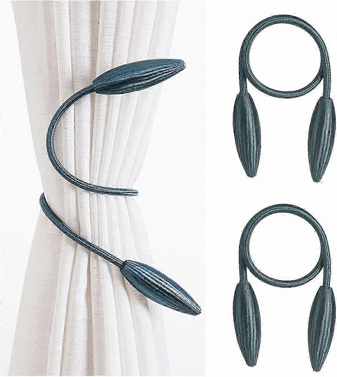 Curtain Tiebacks with Braided Design, Decorative Ribbon for Home and Office Use