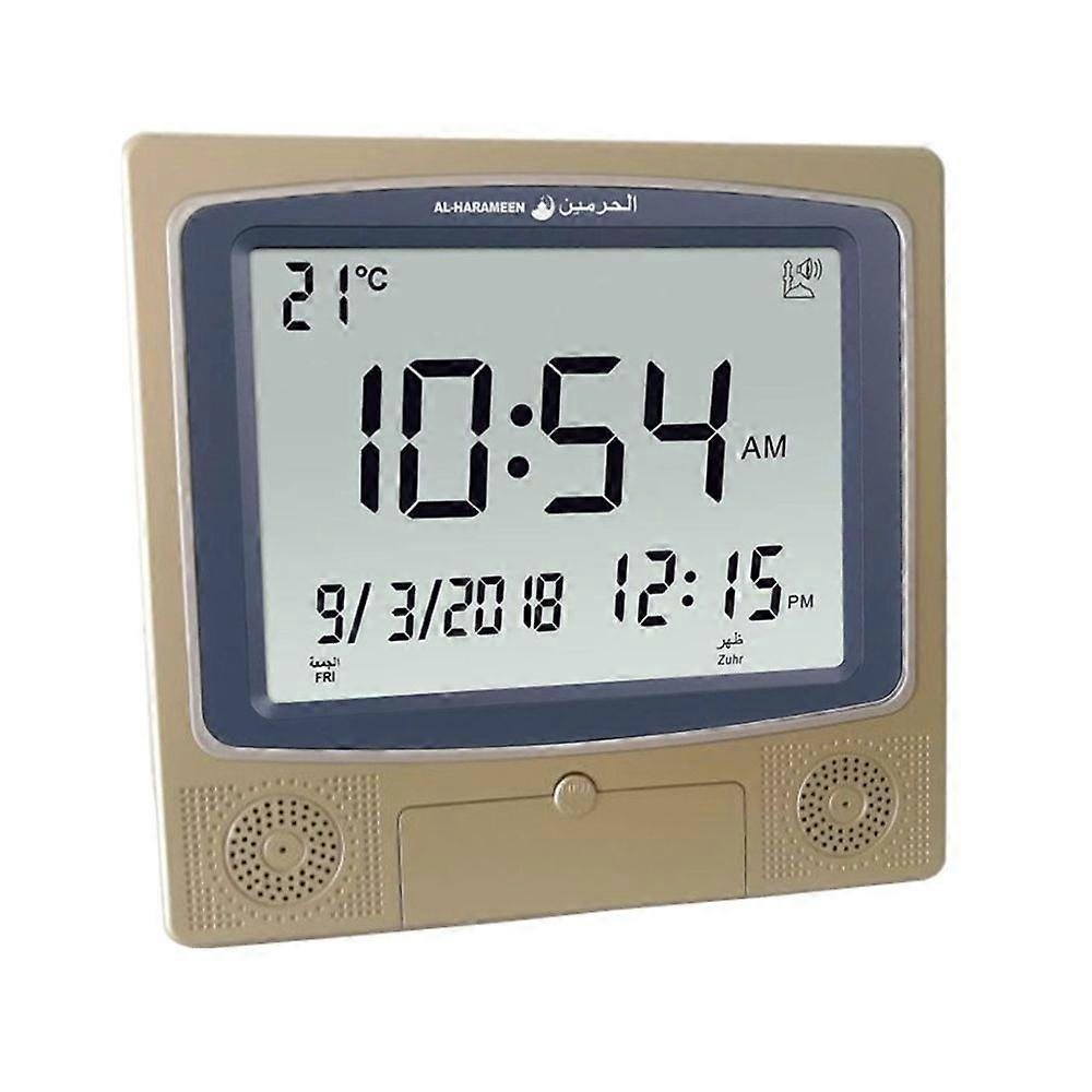 Desktop Digital Perpetual Calendar Study Alarm Clock