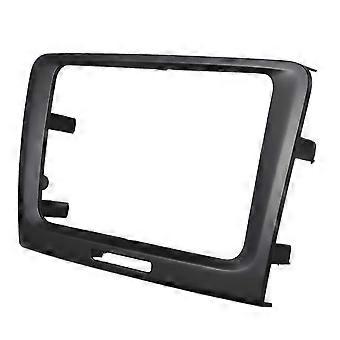 Moldura de painel de carro 2 Din com DVD e rádio, 220 x 130 x 210 mm, preta, para modelos Superb 2009-2014