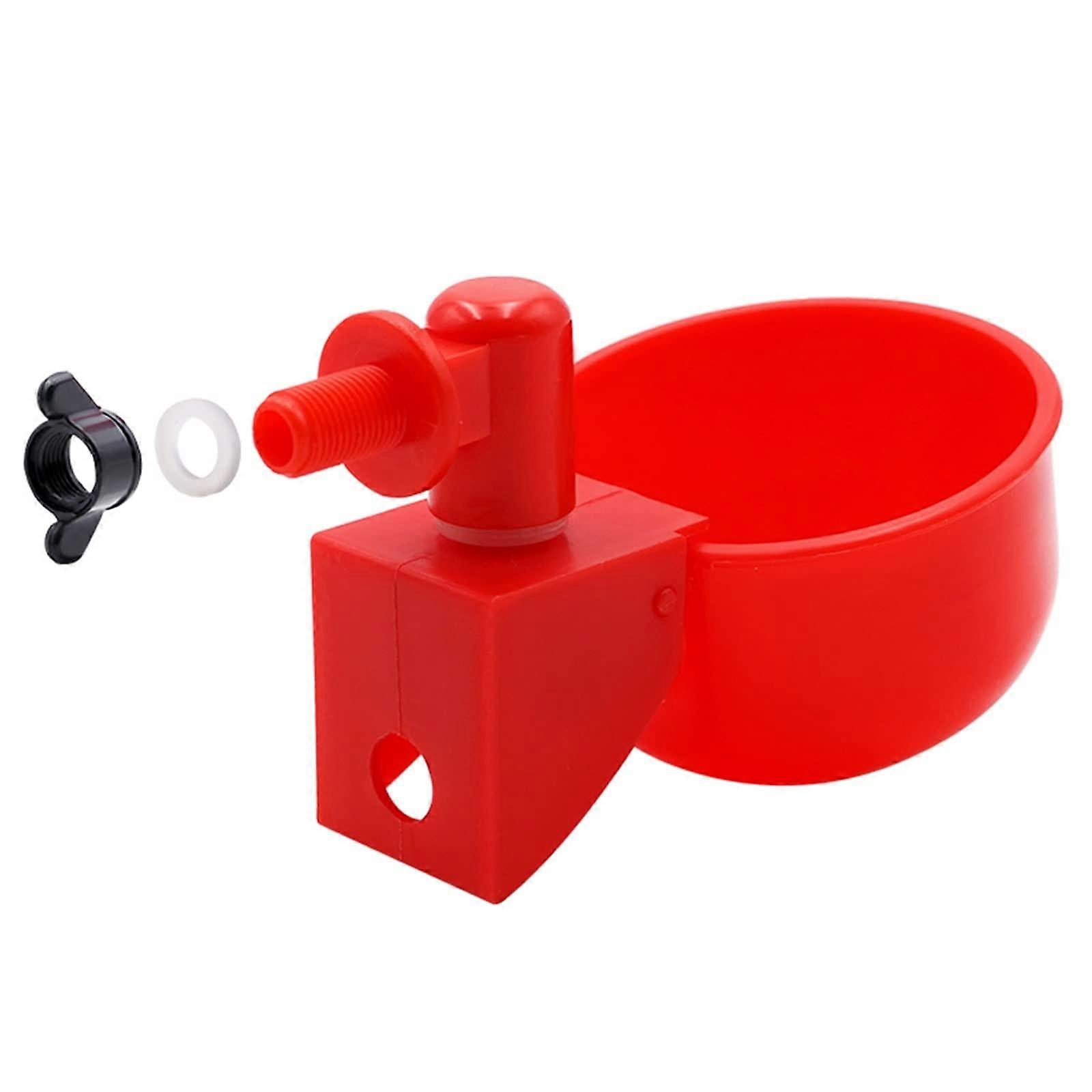 Automatic Feeder Drinker Bowl Chicken Bird Water Cups Duck Drinking Machine Hanging Drinking Bowls Water Ref: 2777