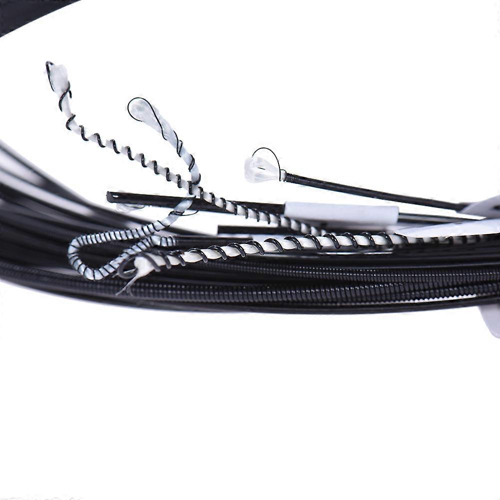 Alice AC136BK-H Black Nylon Classical Guitar Strings 6pcs/set (.0285-.044) Hard Tension with One Complimentary G-3rd String