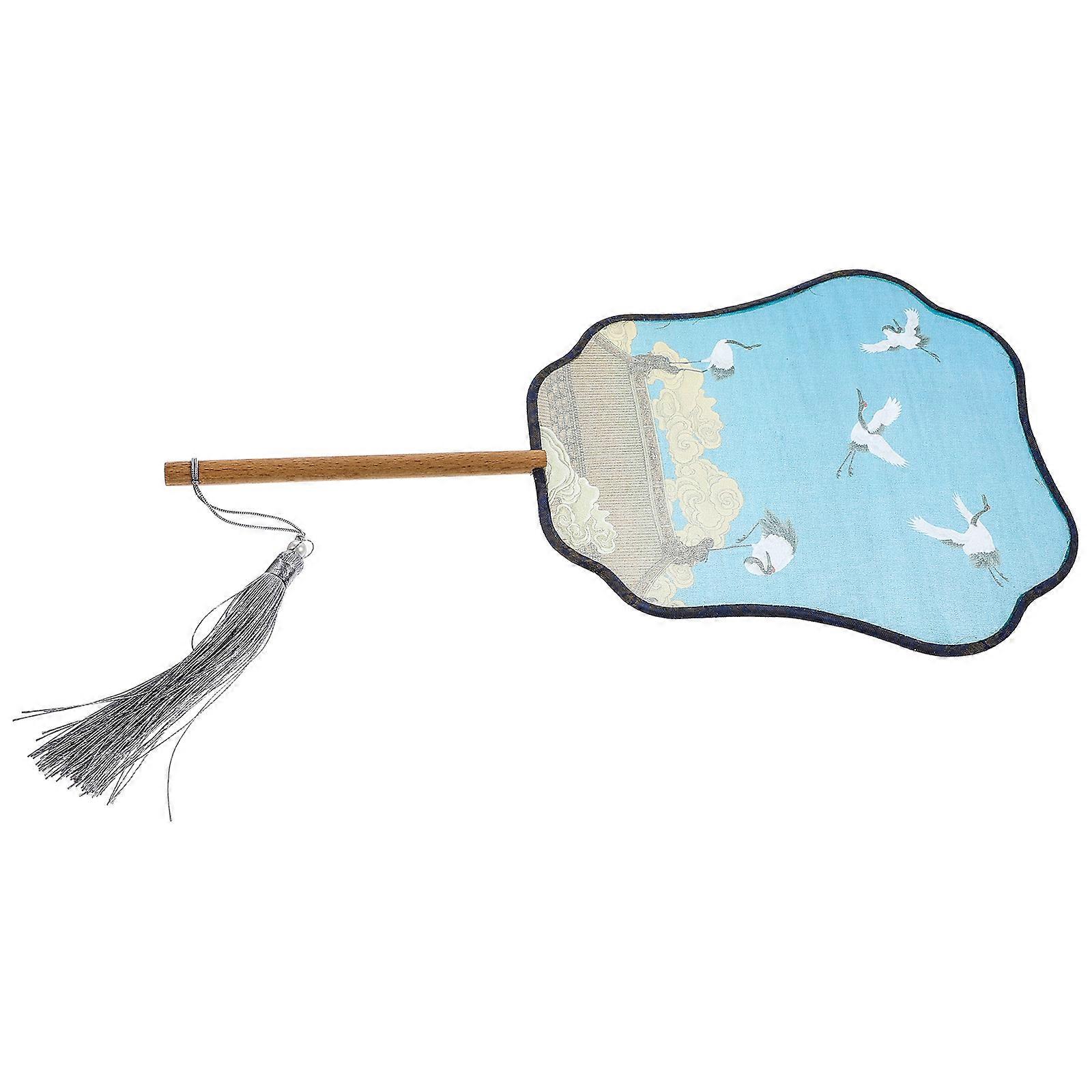 Elegant Vintage Chinese Hand Fan for Summer Parties – Unique Design, Comfortable Feel, Easy to Clean
