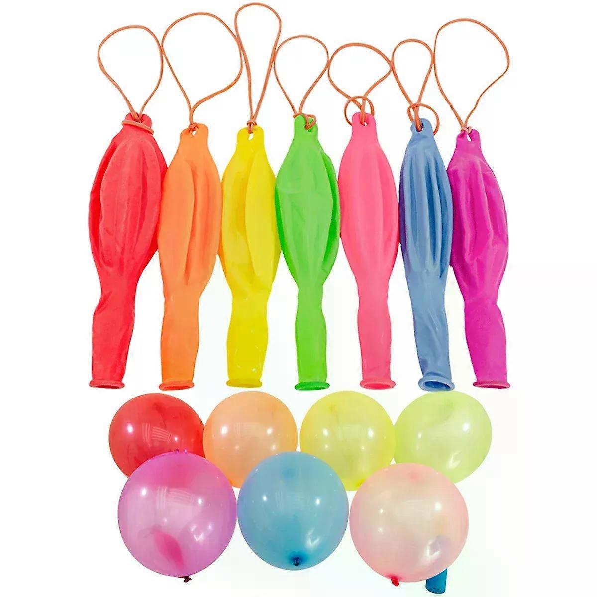 Ballons & Accessories 50Pcs Punch Balloons Coordination Ability Training Colorful Latex Balloons Multiple for Party Favor