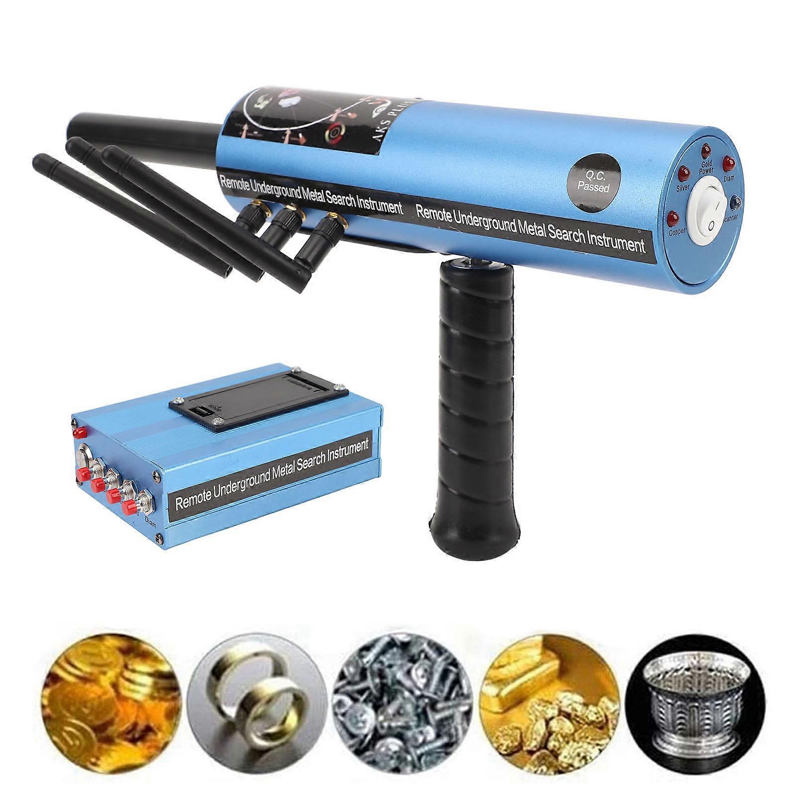 Metal Detector 30m Depth 6 Antenna 1200m Range Sensitive Gold Silver