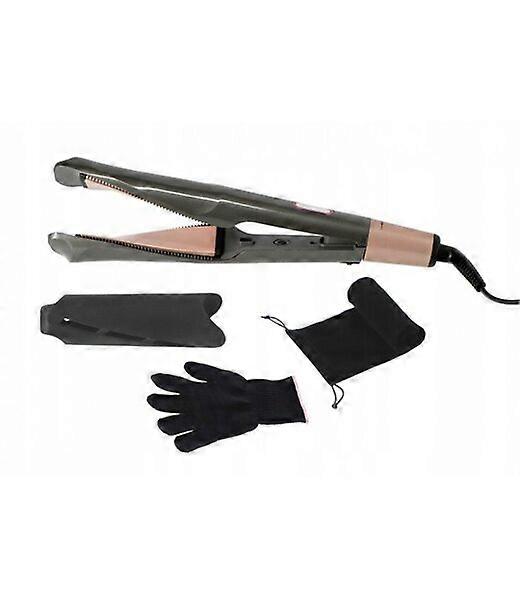 2-in-1 straightener and curler, temperature range 100 - 230ºC, automatic shut-off