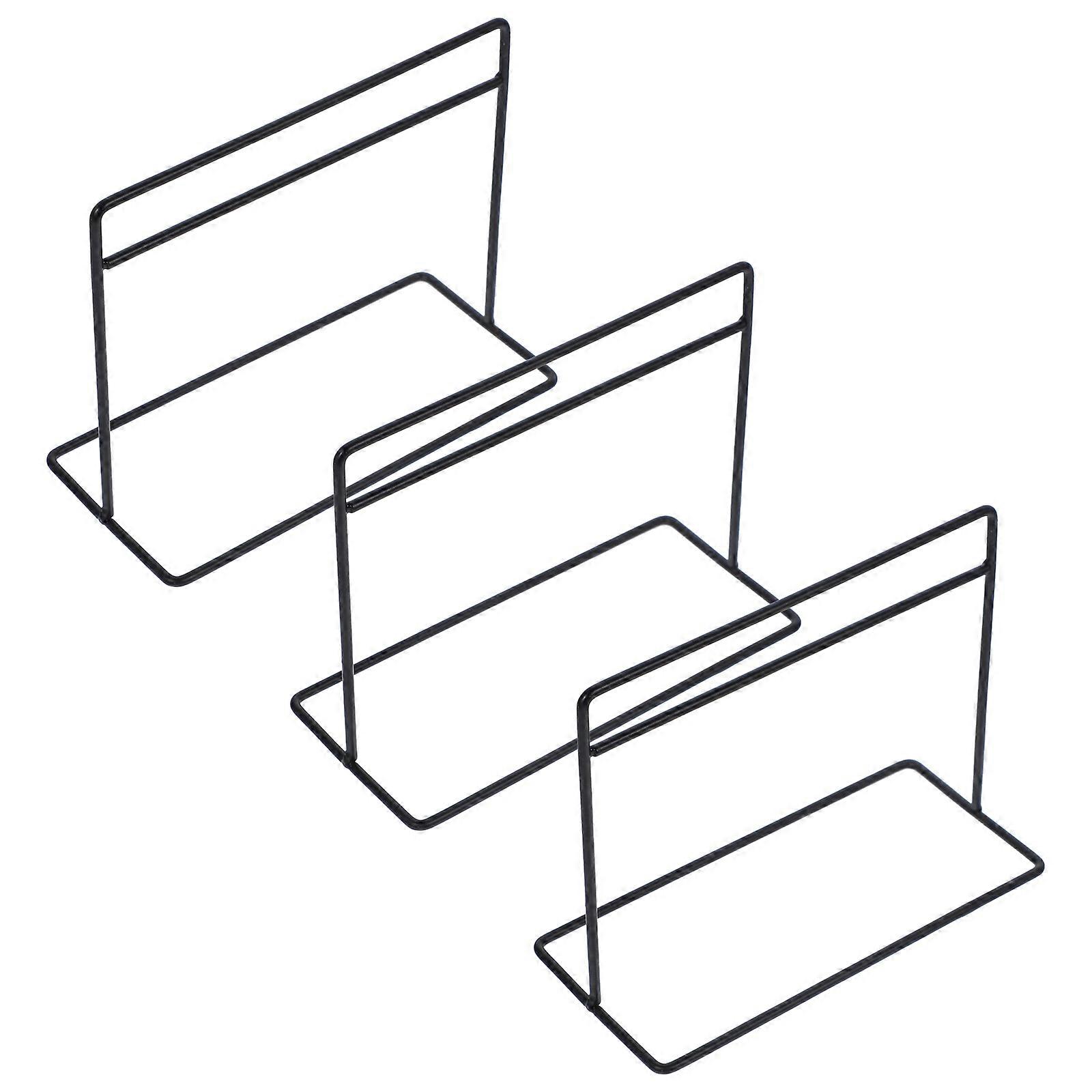 Mini Hanger Shelf Doll Clothes Rack for Doll Clothes 3Pcs Iron Display