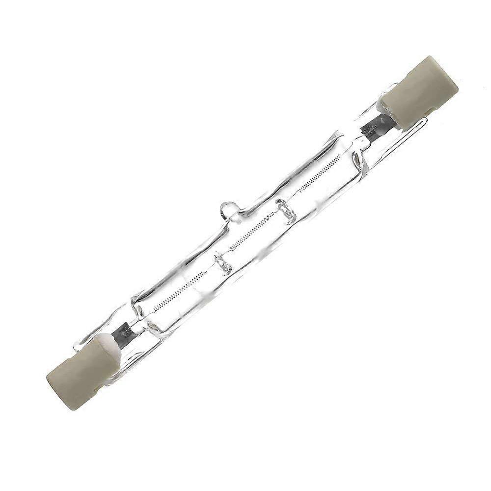 120W Eco Halogen R7s Linear Floodlight Bulbs Pack of 2, 78mm Length, 2250 Lumen, Energy Saving Security Light J78