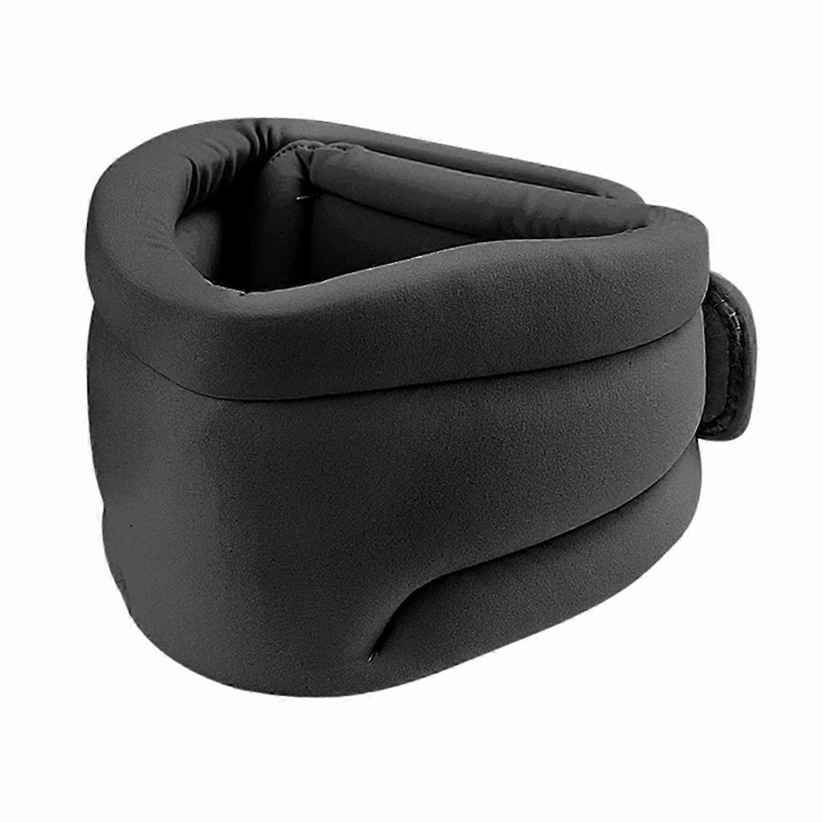 Adjustable Neck Support for Sleeping with All-Round Comfort and Snoring Reduction Soft Foam Wrap for Neck Pain Relief and Posture Correction