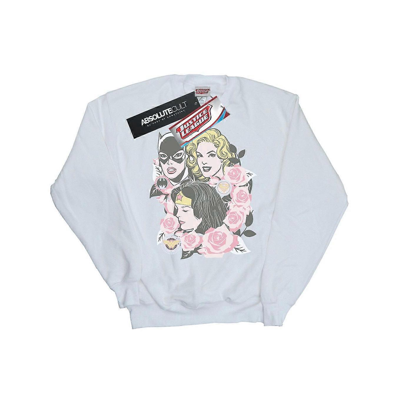 DC Comics Męska bluza Super Powers Floral Frame