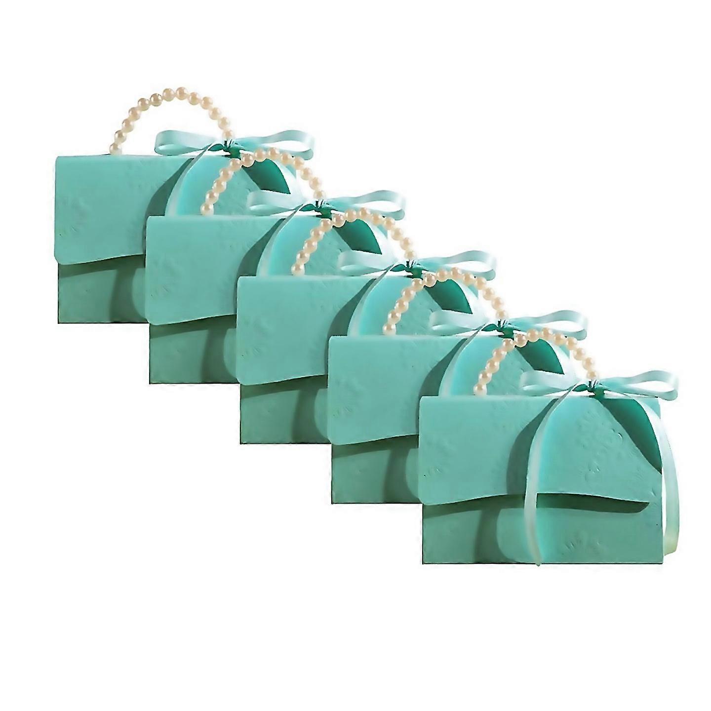 For Stylish Embossed Gift Box With Satin Ribbon And Pearl Handle Crafted With Attention To Detail