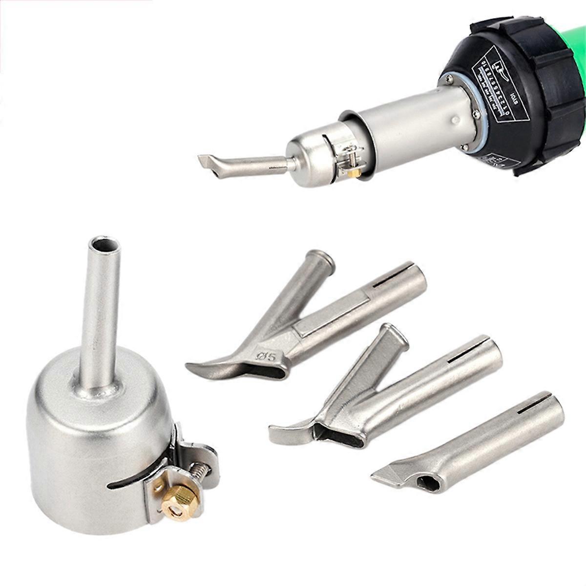 4Pc Triangle Speed Welding Nozzle for Vinyl Plastic Polythene