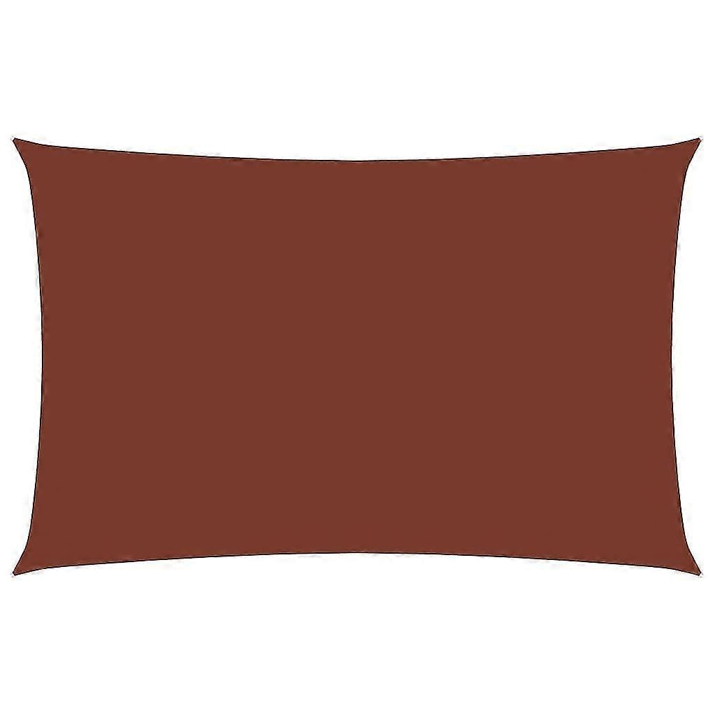 Sunshade Sail Oxford Fabric Rectangular 2.5x5 M Terracotta