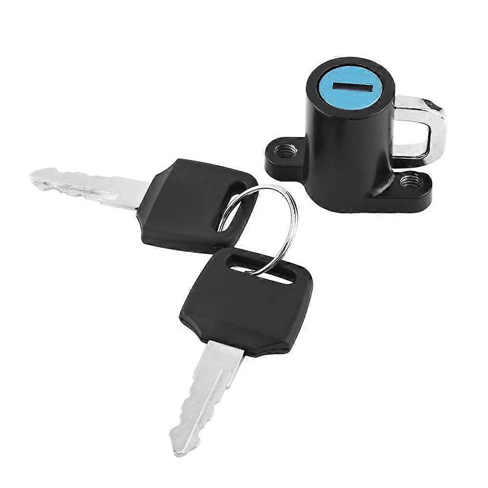 Universal Motorcycle Helmet Hanger Hook with 2 Keys