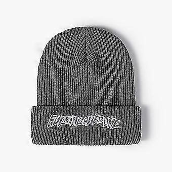 Mode Fucking Awesome Winter Hip-hop Gebreide Muts Casual Hoed Warme Unisex Cap