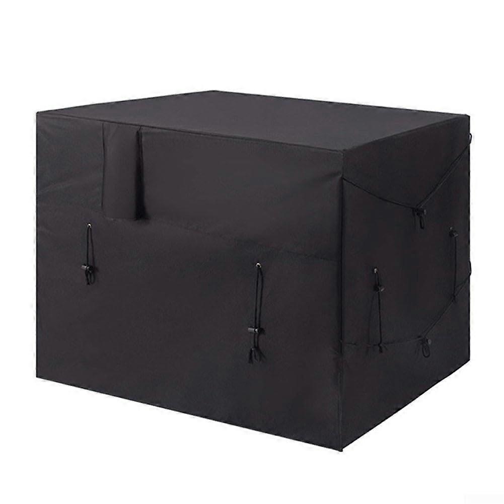 Housse de pompe à chaleur extérieure Ajustement universel, polyester robuste, protection imperméable tous temps pour la plupart des modèles