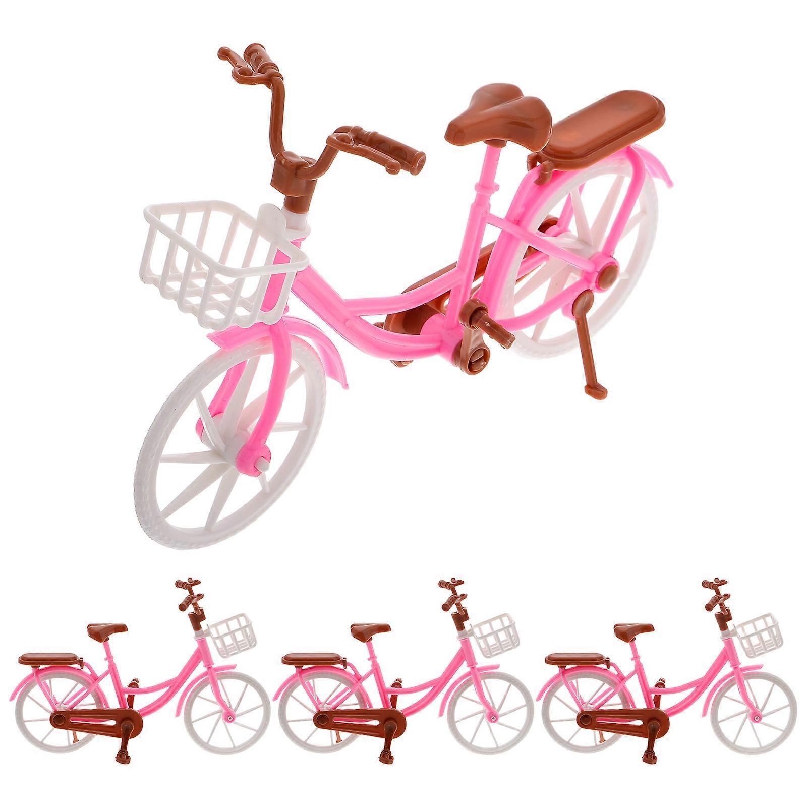 Plastic Miniature Bicycle Model Ornaments for Home Decor 20Pcs