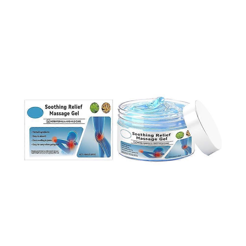 Joint Care Gel 100g Fast-Absorbing Cooling Formula Soothes Joint Discomfort Enhances Flexibility Natural Plant Extract Non-Greasy All Joint Relief