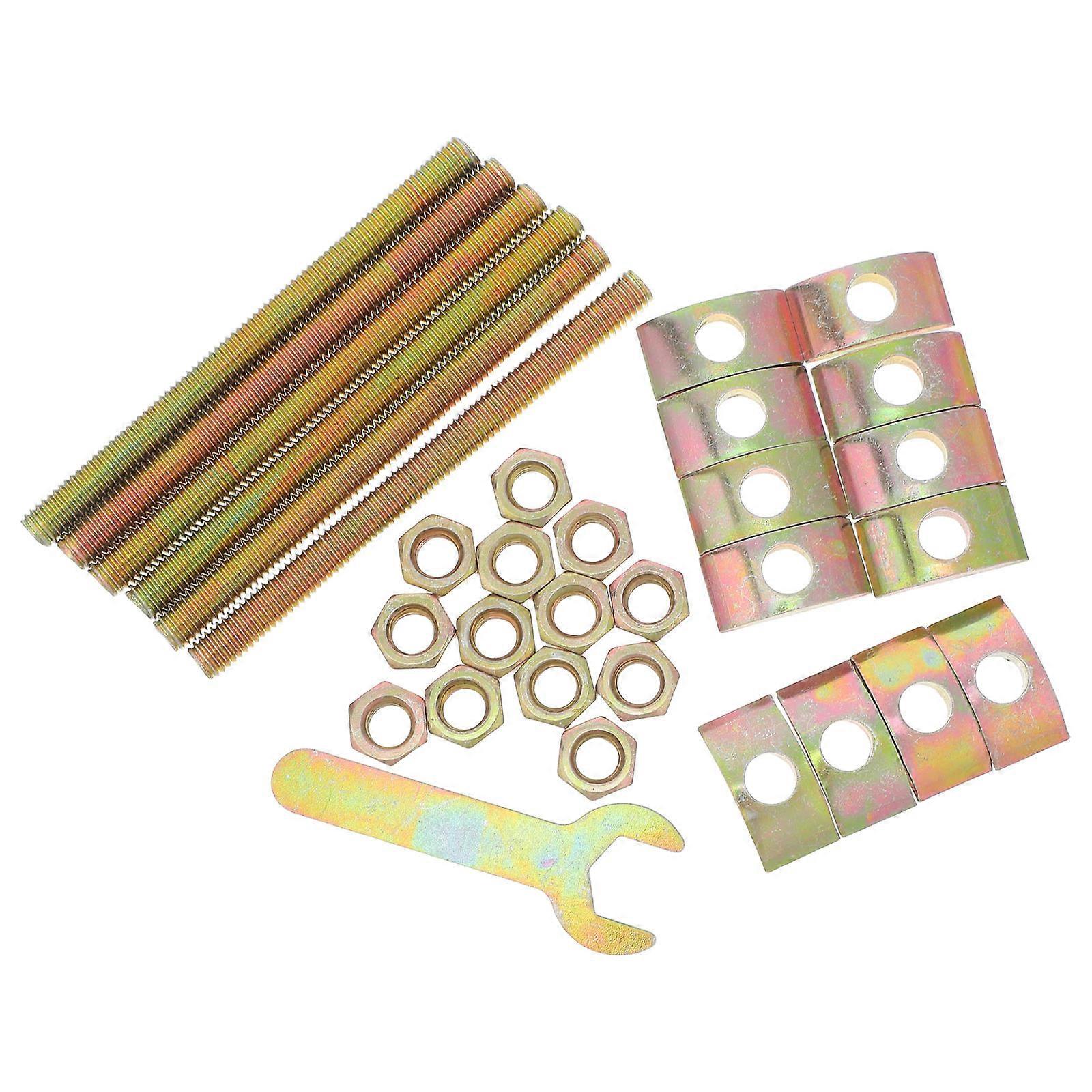 Countertop Connector Bolts Furniture Fastener Kit for Secure Assembly 4Sets