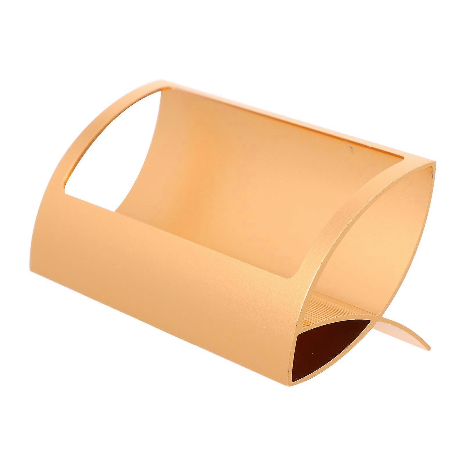 Business Cards Stand Card Display Stand Stable Placement Rectangular Elegant Office Supply 4.1×1.8×1.8in 1Pcs
