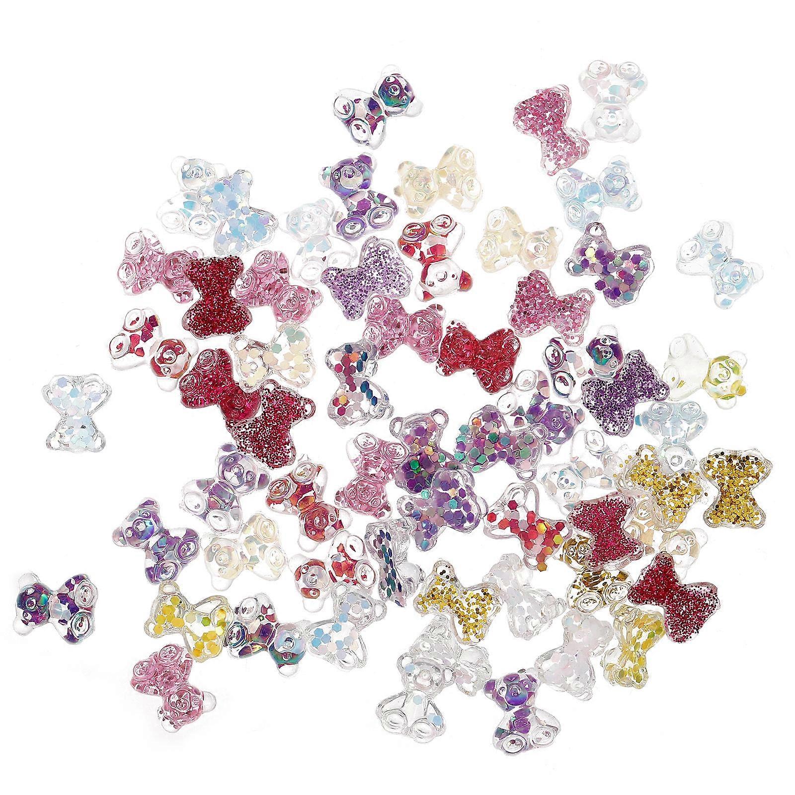 Animal Charm Resin Charms for DIY Lovely Cartoon 150Pcs in Assorted Color