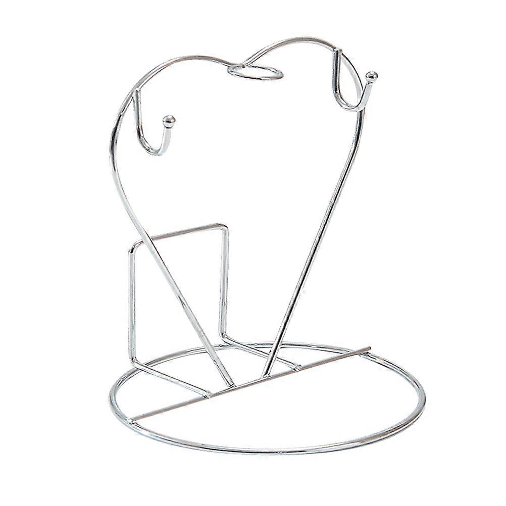 Plate Organizer Silver Cup Organizer for Kitchen Space 3Pcs Set