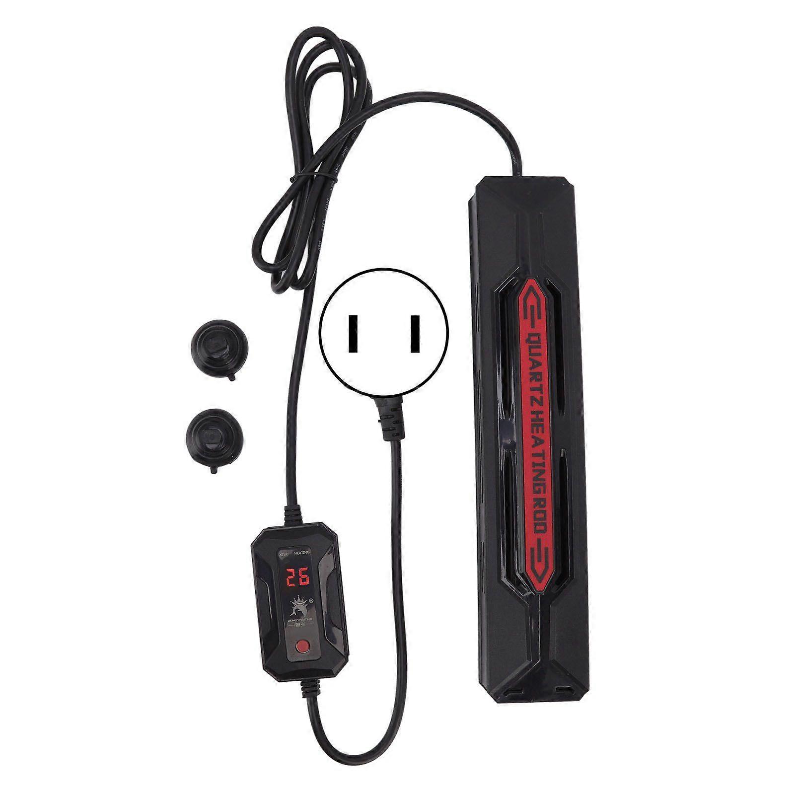 800W Aquarium Heater Explosion Proof Aquarium Quartz Heating Rod with LED Temperature Display US Plug 110V