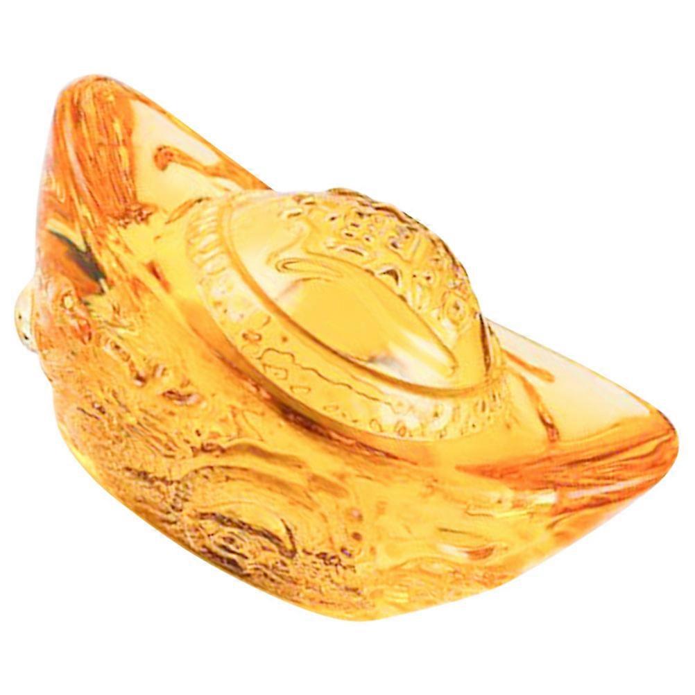 Decor Crystal Artificial Ingot Model for Decor 2Pcs