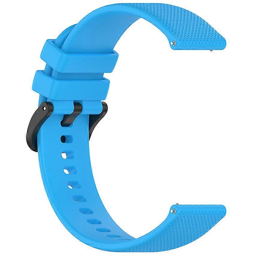 Watch Strap 20mm Children's Watch Band Textured Strap Universal for Gizmo/Gabb/Cosmo JrTrack/SyncUP/Xplora X6/Garmin (Blue)
