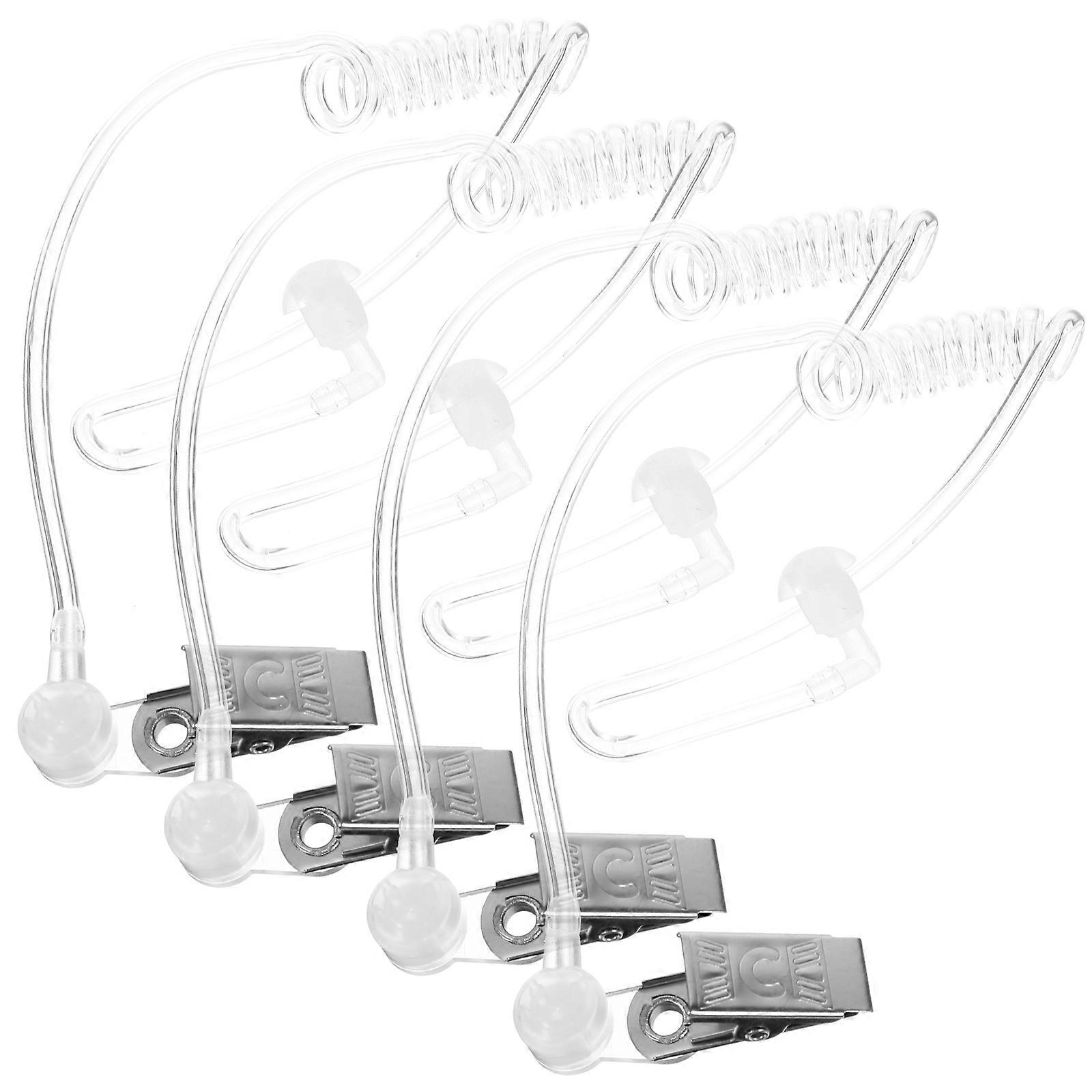 Clear Acoustic Tube Replacement for 16Pcs Set