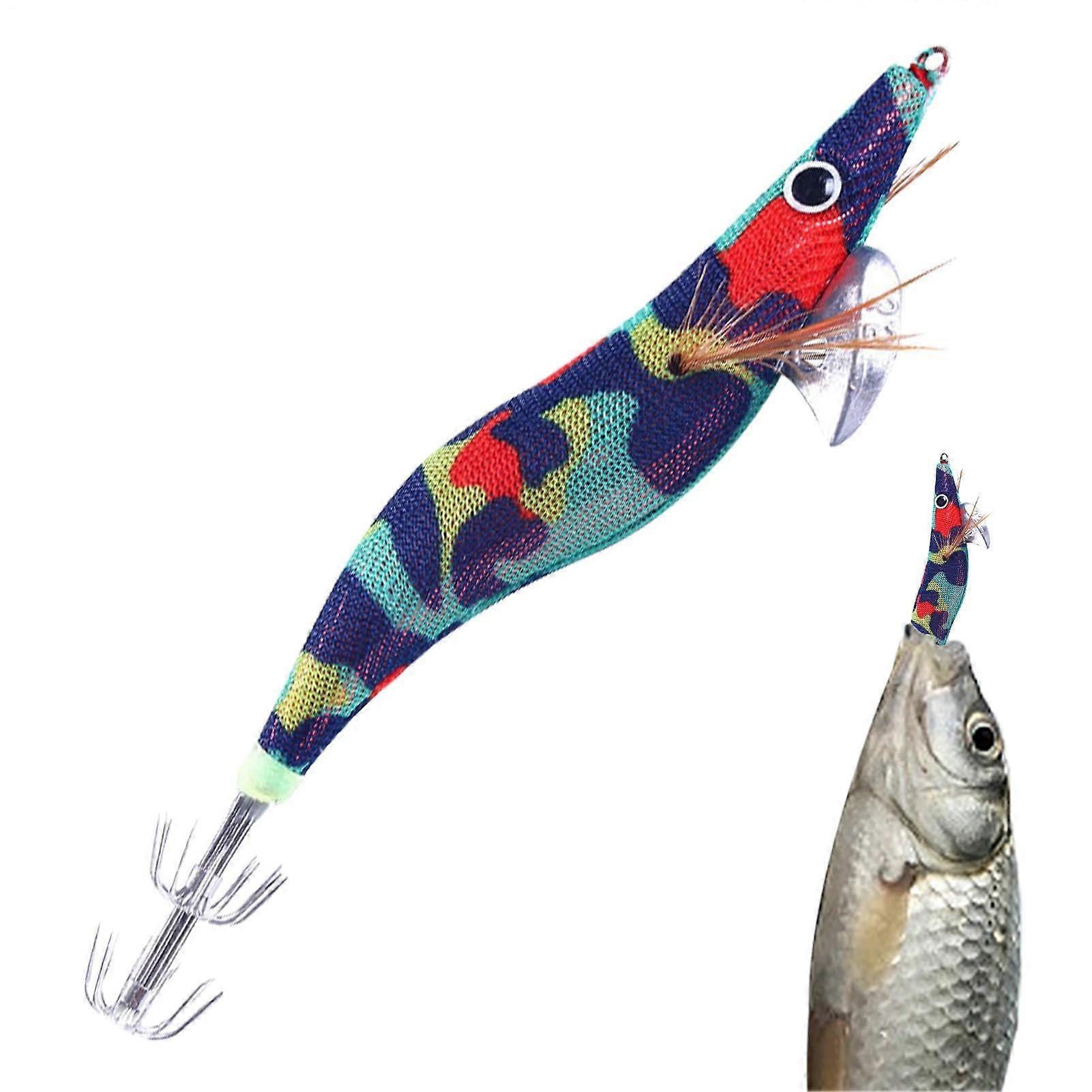 GlowInTheDark Shrimp Lure With Flexible Swimming Action Model 4 For Snakehead Squid Cod