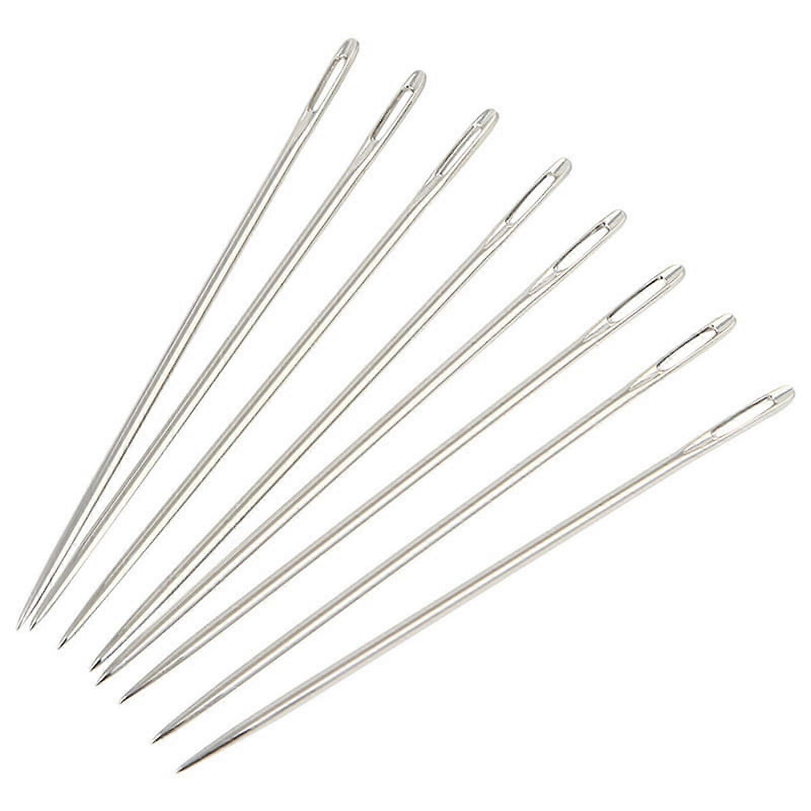 75mm 200pcs Sack Needle Large Hand Sewing Bag Needle Binding Needle