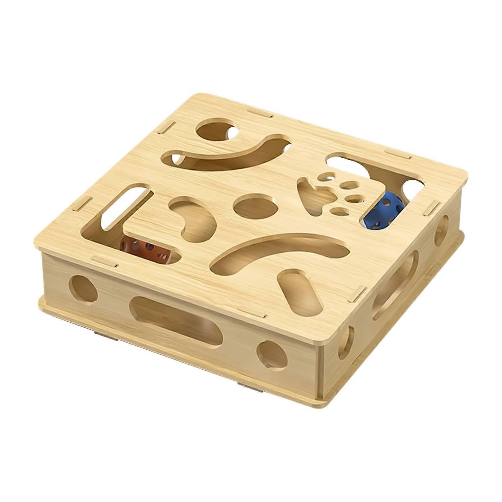 Cat Maze Kitten Interactive Maze Toy With Bell Teaser For Boredom Relief And Mental Stimulation