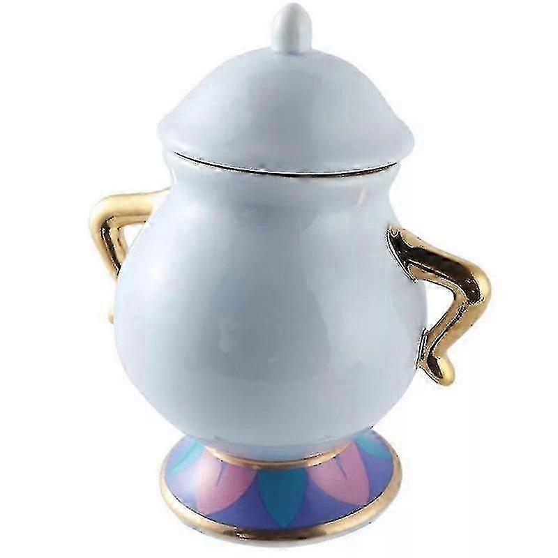 25-26 Cartoon New Beauty And The Beast Teapot Mug Tea Pot Set Birthday Gift-Good