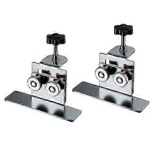 25-26 1/2/3Pcs Cabinet Door Installation Tool Adjustable Door Installation Positioner Height Adjustability Easy