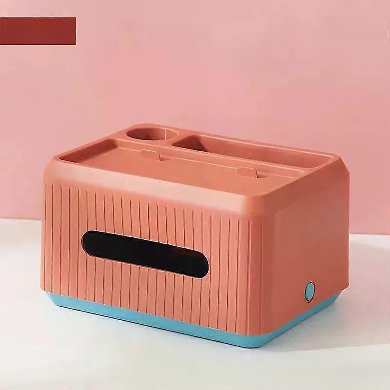 Luxury Living Room Tissue Box Creative Restaurant Remote Control Storage Box Cute Multi-Function Tissue Holder Home Decor