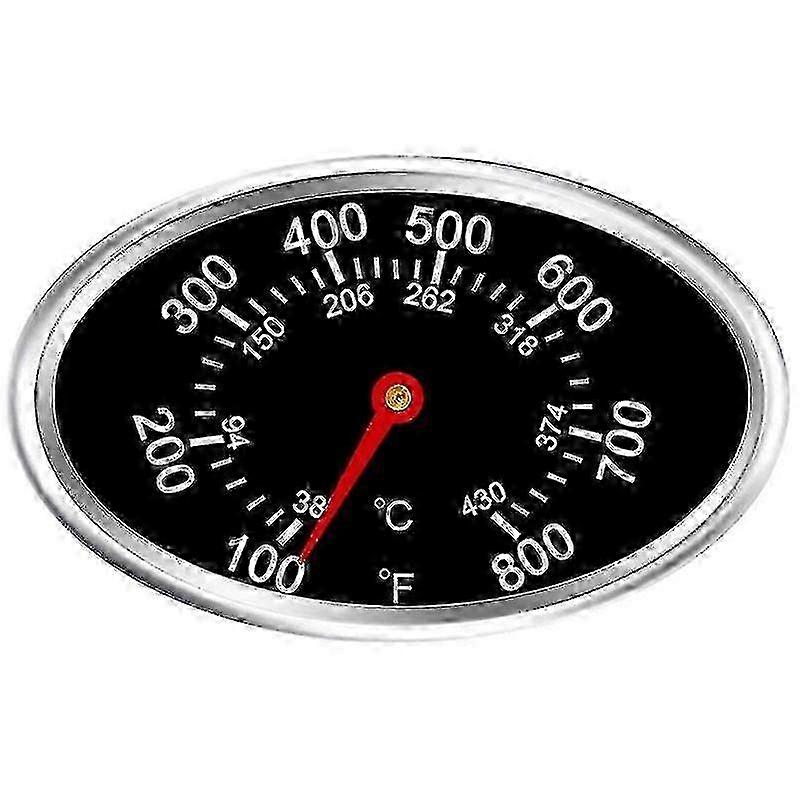 BBQ Grill Lid Thermometer Heat Indicator Replacement Master For