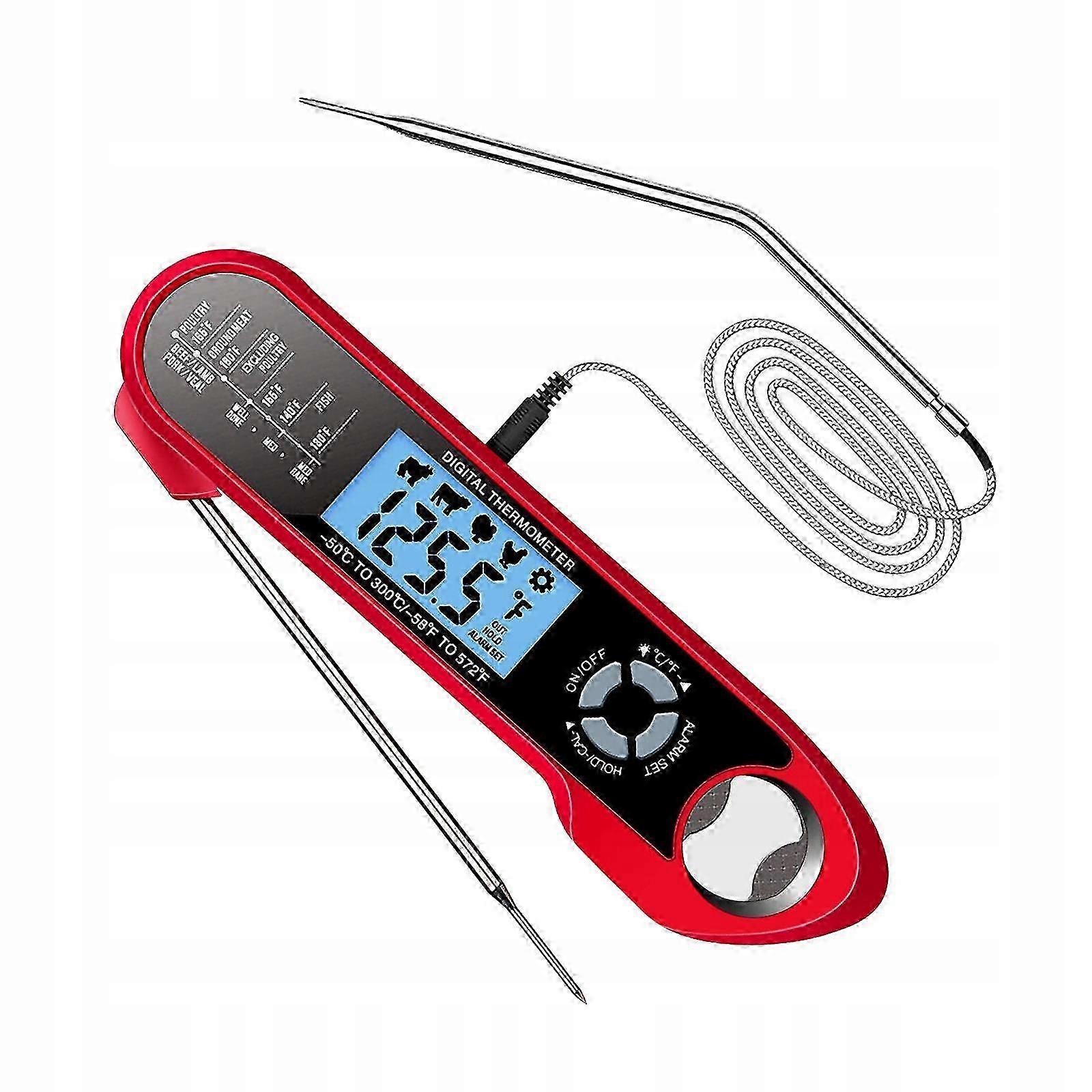 Thermometer For Immediate Reading Of Meat To