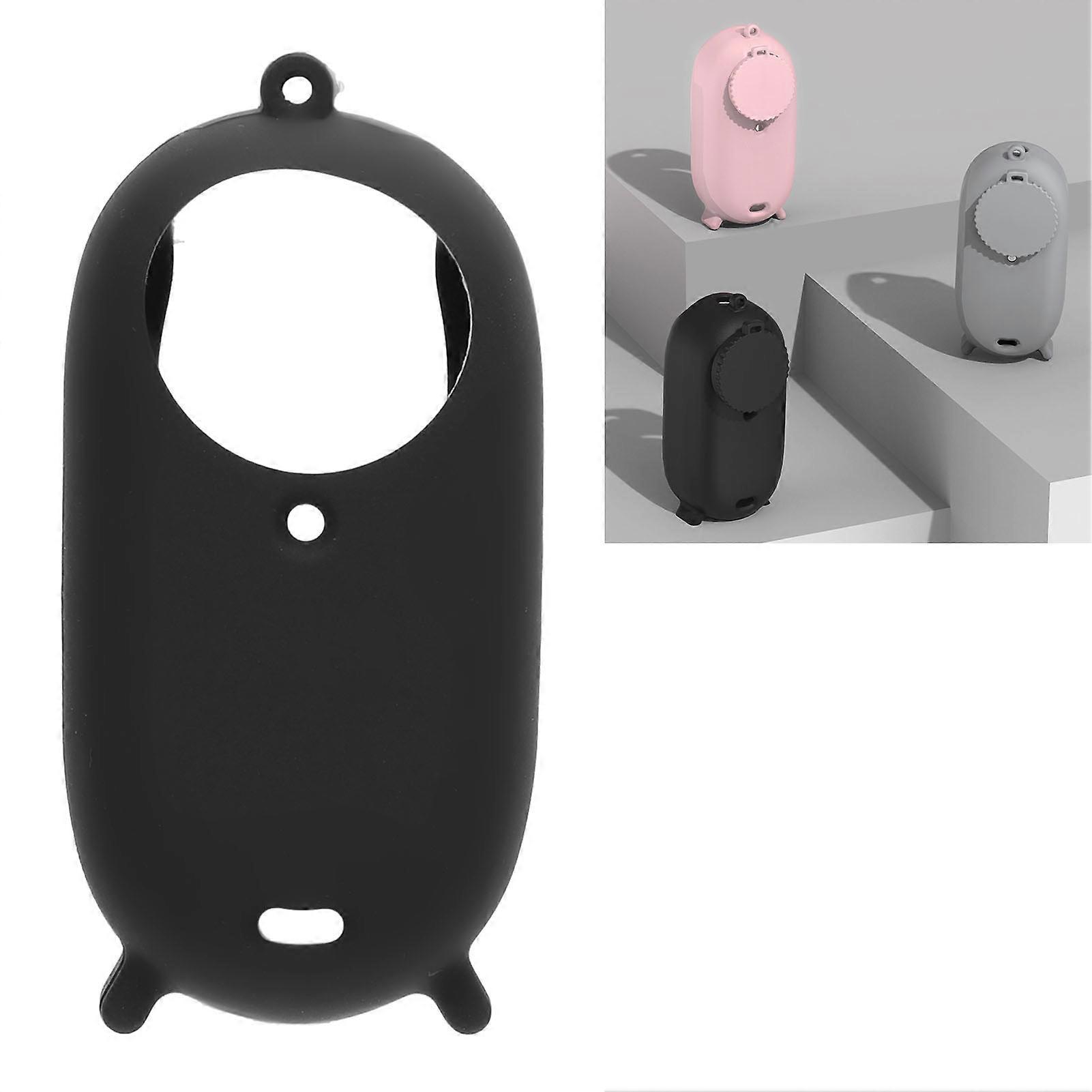 Silicone Protective Case for GO 3S Scratch Proof Thumb Action Camera Sleeve Case Cover with Lens Guard Black 