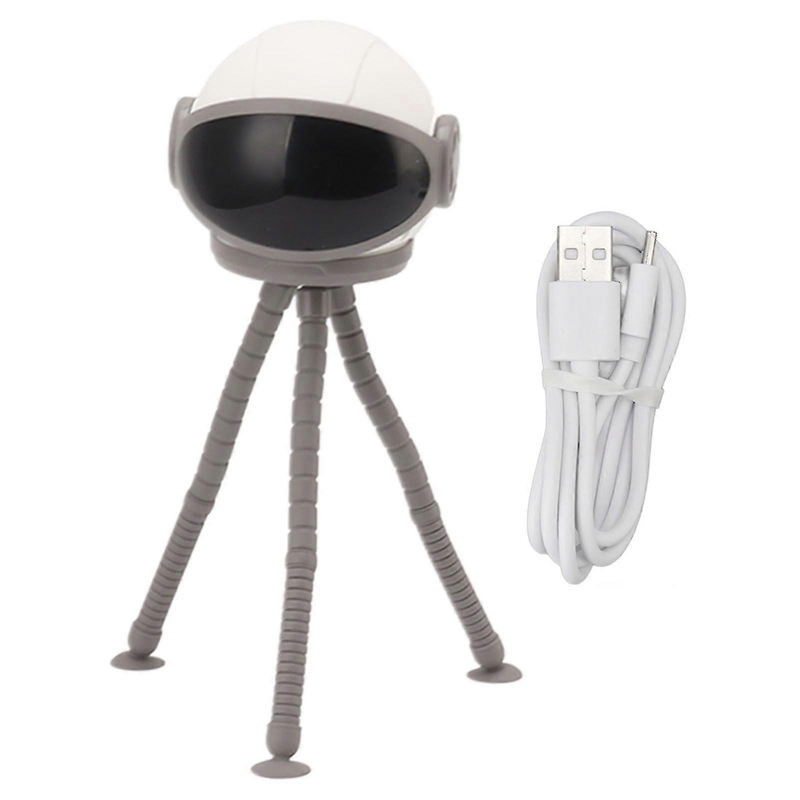 Portable Stroller Fan, Astronaut Theme With Detachable Flexible Tripod For Safe, Quiet Powerful Airflow, Rechargeable Battery-Operated Baby-Safe