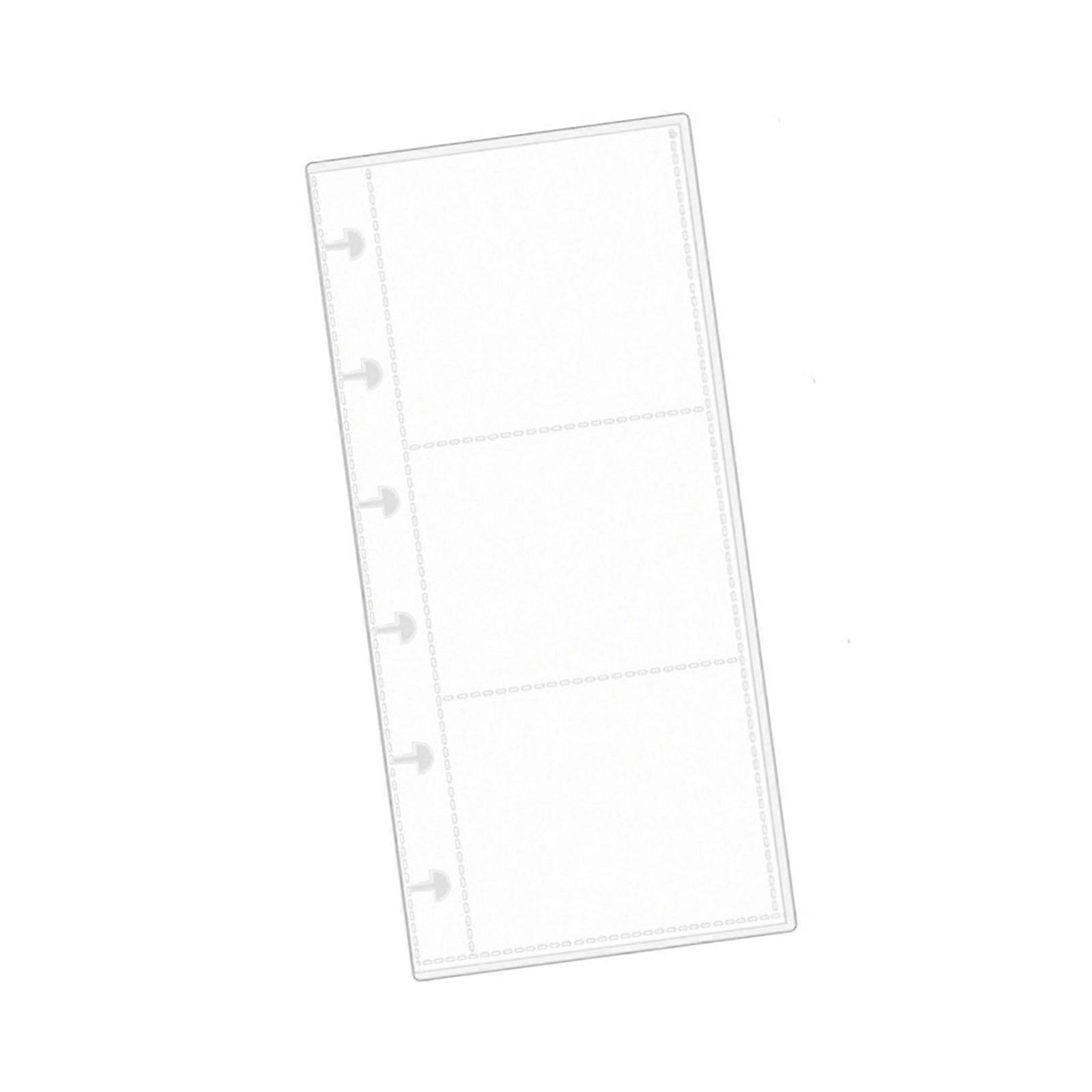 Stylish Clear Photo Album for Desktop Displaying 3Inch Double Slot and Easy Page Addition Photocard Binder Collect Book Multicolor