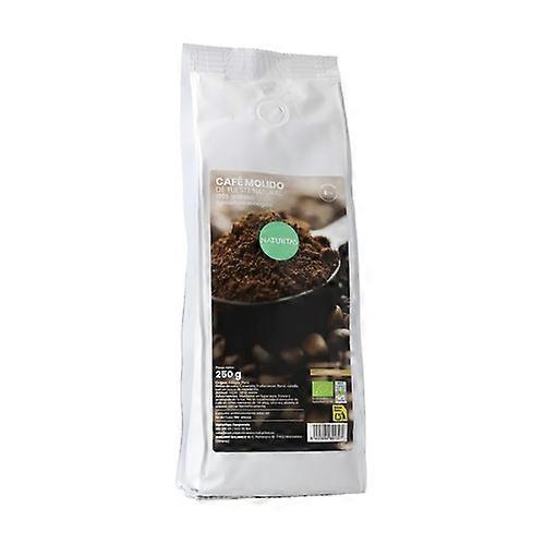 Organic roasted ground coffee 250 g