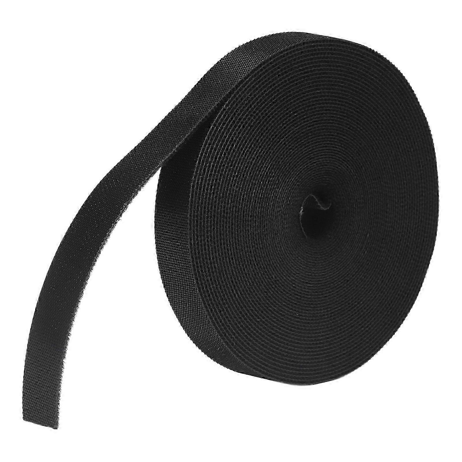 Hook and Loop Cable Ties Multipurpose Reusable Fastening Nylon Tape for Wire Management10 meter / 32.8ft