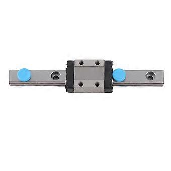 1pc LML 9B Miniatuur Lineaire Rail Geleiderail 9 mm Breedte Schuifblok (95 mm)
