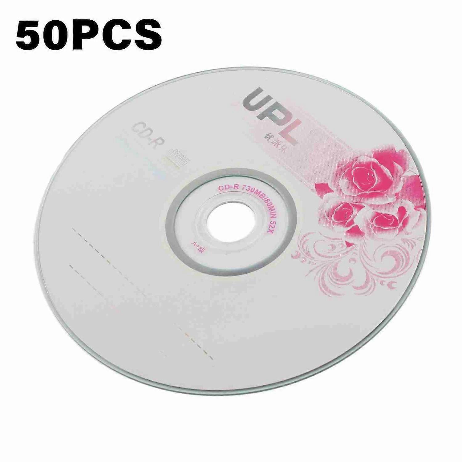 CD R Blank Discs 52X 730MB Recordable Disc Blank CDs for Storing Digital Images Music Data