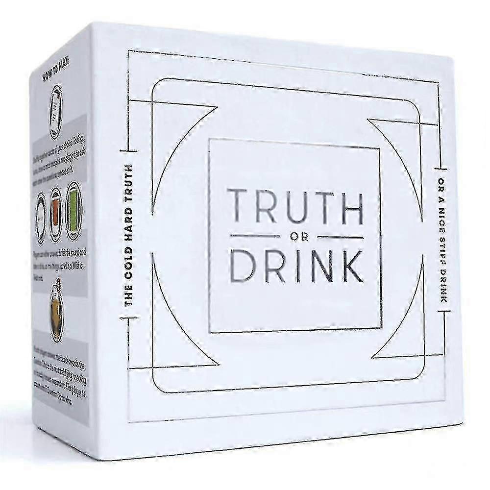 Truth Or Drink The Game By Cut Games - Hilariously Funny Questions Youd Dare To Answer Out Loud Adult Card Game For Parties And Game Night_yyc